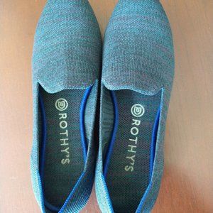 Rothy's retired Heather Navy - the Loafer